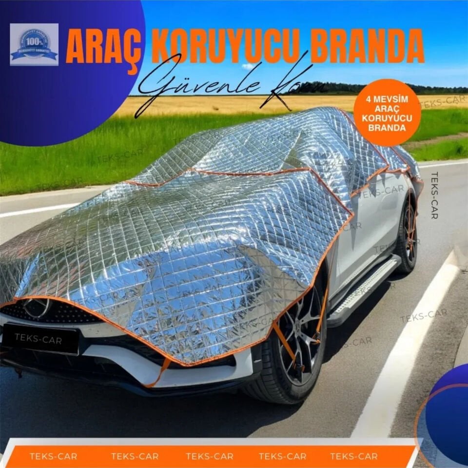 SUV - Oto Brandası - Universal Dolu & Kar Ve Güneş Koruyucu