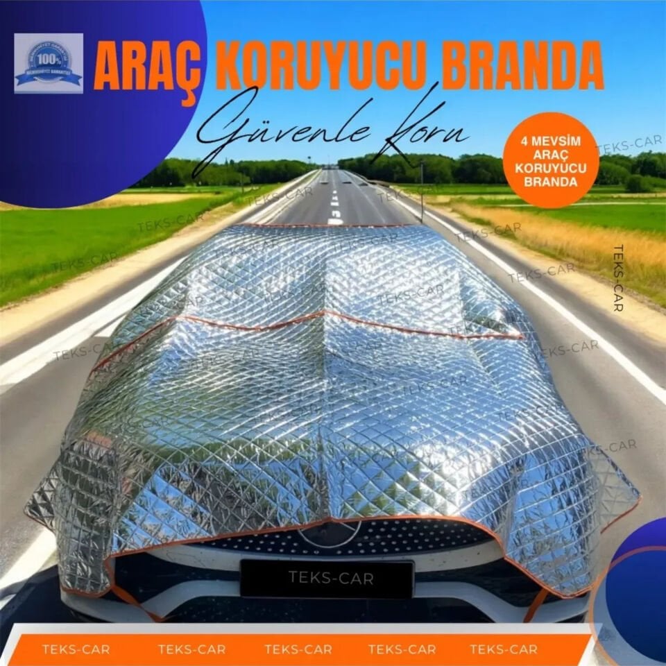 SUV - Oto Brandası - Universal Dolu & Kar Ve Güneş Koruyucu