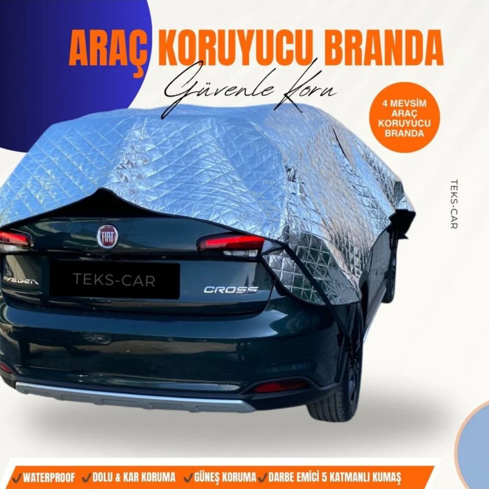 HATCHBACK - Oto Brandası - Universal Dolu & Kar Ve Güneş Koruyucu