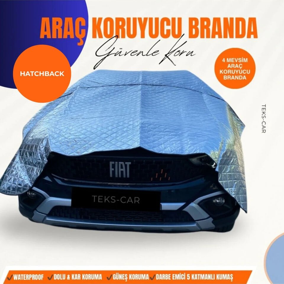 HATCHBACK - Oto Brandası - Universal Dolu & Kar Ve Güneş Koruyucu
