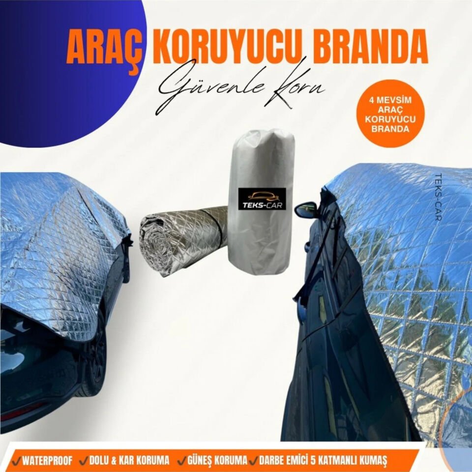SEDAN D SEGMENT - Oto Brandası - Universal Dolu & Kar Ve Güneş Koruyucu