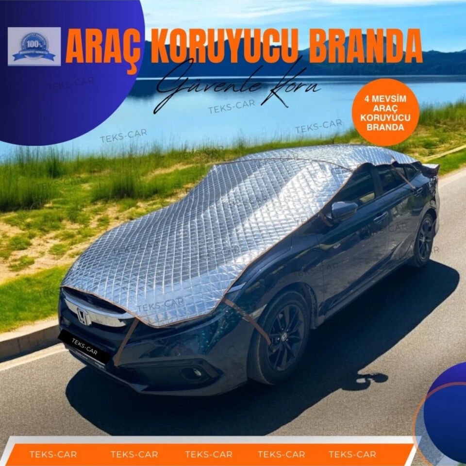 SEDAN C SEGMENT - Oto Brandası - Universal Dolu & Kar Ve Güneş Koruyucu